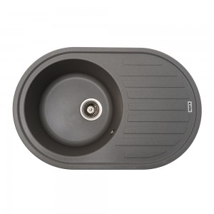 Кухонная мойка Ventolux EMILIA (GRAY QUARTZ) 767x495x190