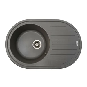 Кухонная мойка Ventolux EMILIA (GRAY QUARTZ) 767x495x190