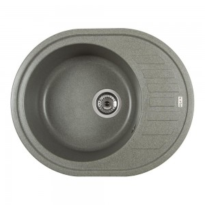 Кухонная мойка Ventolux MONICA (GRAY QUARTZ) 620x500x220