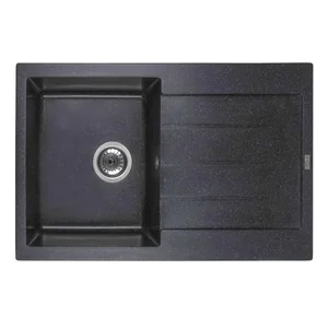 Кухонная мойка Ventolux STELLA (SPACE BLACK) 765x485x200