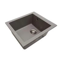 Кухонная мойка Ventolux AMORE (GRAY QUARTZ) 500x410x190 2059765967675